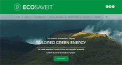 Desktop Screenshot of ecosaveit.co.uk